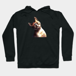 Three eyed cat Hoodie